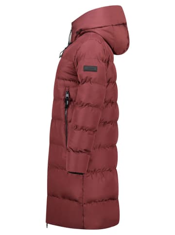 Geographical Norway Wintermantel "April" in Bordeaux