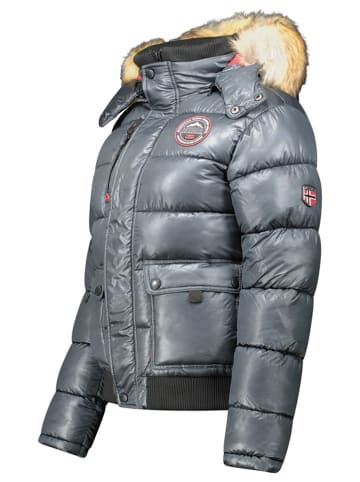 Geographical Norway Winterjacke "Bugs" in Dunkelgrau