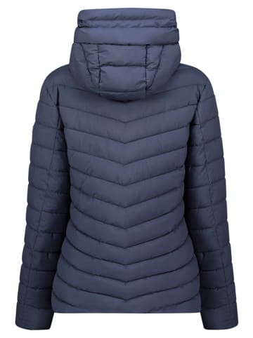 Geographical Norway Doorgestikte jas "Amandine" donkerblauw