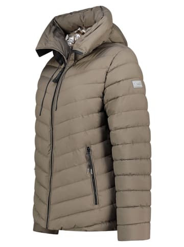 Geographical Norway Doorgestikte jas "Amandine" taupe