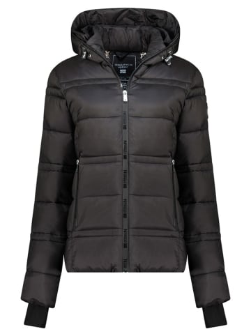 Geographical Norway Kurtka pikowana "Bliss" w kolorze czarnym