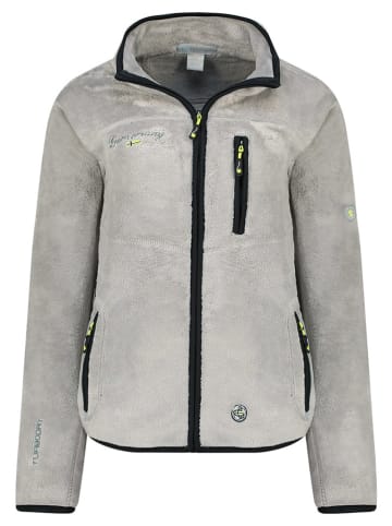 Geographical Norway Kurtka polarowa "Tamoureuse" w kolorze jasnoszarym