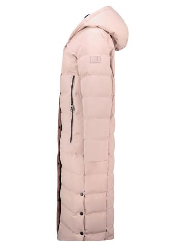 Geographical Norway Doorgestikte mantel "Belen" lichtroze