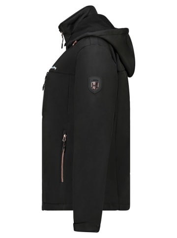 Geographical Norway Kurtka softshellowa "Tounia" w kolorze czarnym