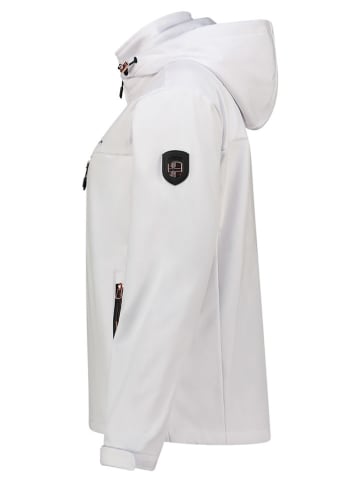 Geographical Norway Kurtka softshellowa "Tounia" w kolorze białym