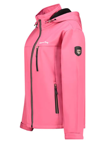 Geographical Norway Kurtka softshellowa "Tounia" w kolorze różowym