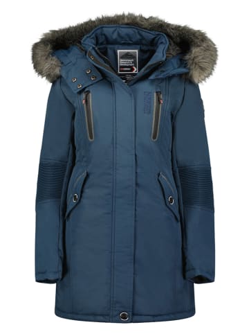Geographical Norway Parka "Coraly" w kolorze granatowym