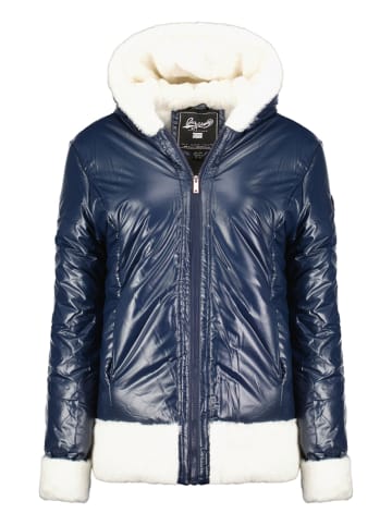 Geographical Norway Kurtka zimowa "Babylouno" w kolorze granatowym