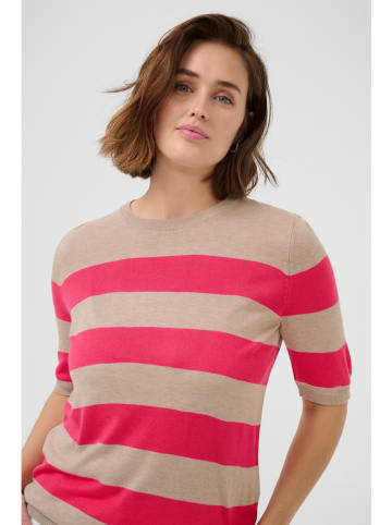 Kaffe Gebreid shirt beige