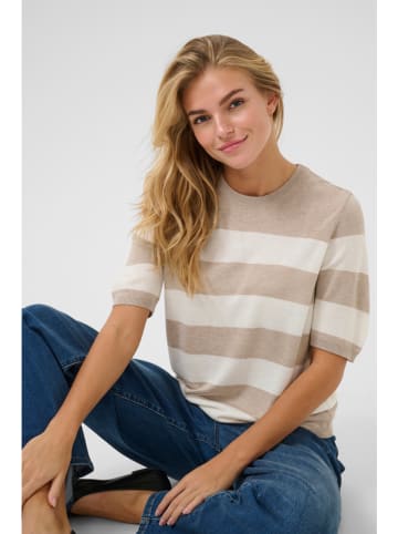 Kaffe Bluzka w kolorze beżowym