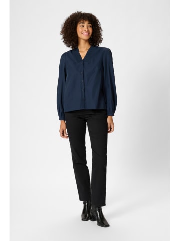 Kaffe Bluse in Dunkelblau