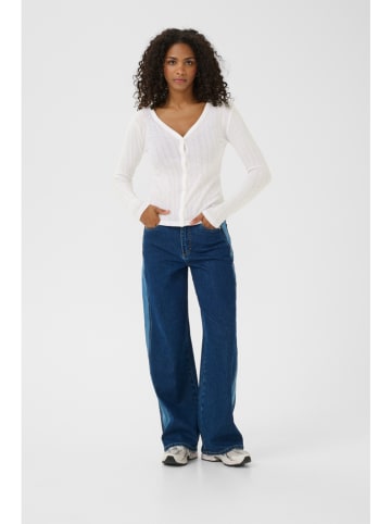 Kaffe Cardigan in Weiß