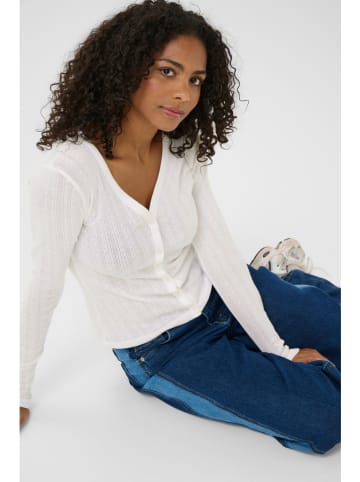 Kaffe Kardigan w kolorze białym