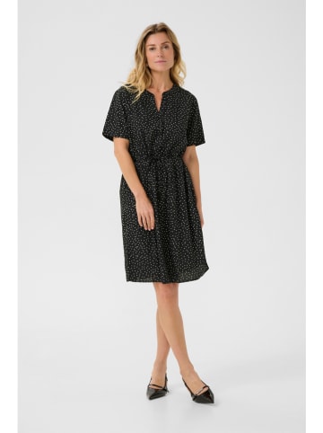 Kaffe Kleid in Schwarz