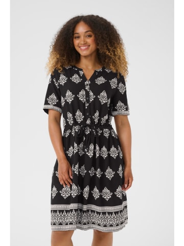 Kaffe Kleid in Schwarz