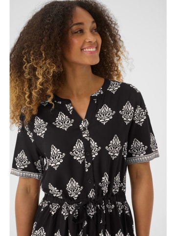 Kaffe Kleid in Schwarz