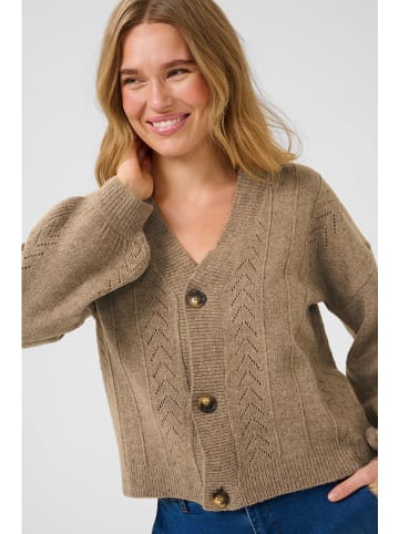 Cream Vest "Holiday" lichtbruin