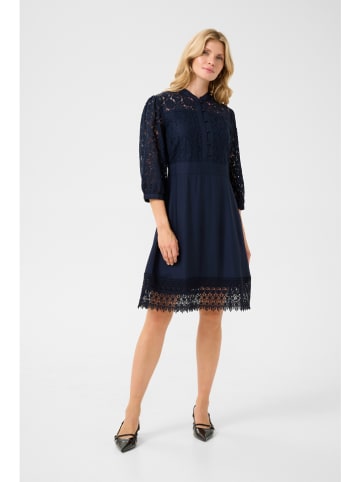 Kaffe Jurk donkerblauw