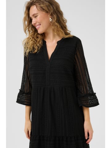 Kaffe Kleid in Schwarz