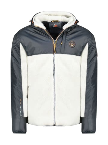 Geographical Norway Fleecejacke "Ulyssim" in Grau/ Weiß