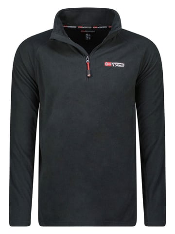 Geographical Norway Fleecepullover "Tug" in Schwarz