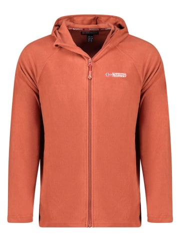 Geographical Norway Kurtka polarowa "Tugood" w kolorze ceglanym