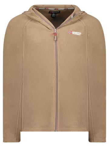 Geographical Norway Kurtka polarowa "Tugood" w kolorze szarobrązowym
