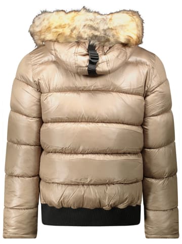 Geographical Norway Kurtka zimowa "Bugs" w kolorze beżowym
