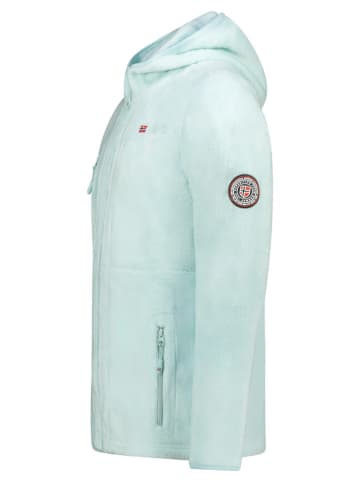 Geographical Norway Fleece vest "Upload" lichtblauw