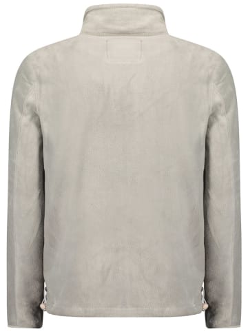 Geographical Norway Kurtka polarowa "Upload" w kolorze szarym