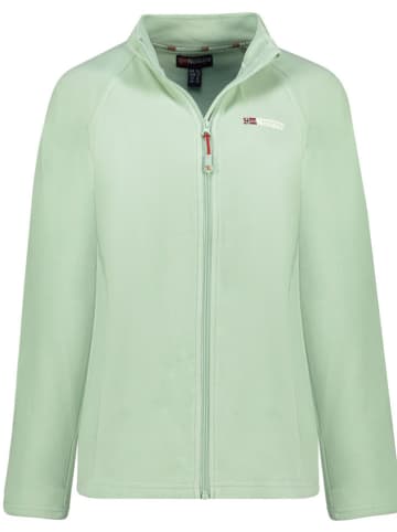 Geographical Norway Fleece vest "Tug" mintgroen