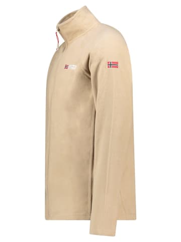 Geographical Norway Kurtka polarowa "Tug" w kolorze beżowym