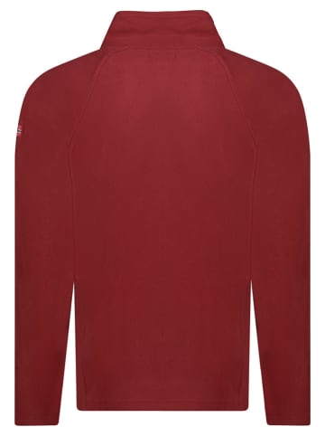 Geographical Norway Kurtka polarowa "Tug" w kolorze bordowym