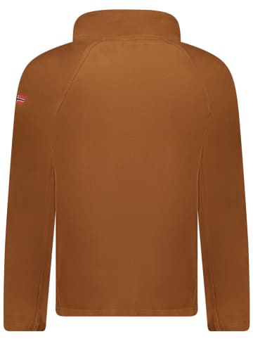 Geographical Norway Fleecejacke "Tug" in Hellbraun