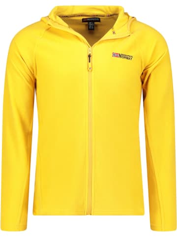 Geographical Norway Kurtka polarowa "Tugood" w kolorze żółtym