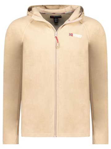 Geographical Norway Kurtka polarowa "Tugood" w kolorze beżowym