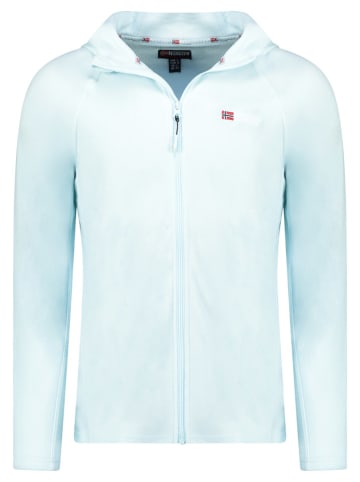 Geographical Norway Kurtka polarowa "Tugood" w kolorze błękitnym