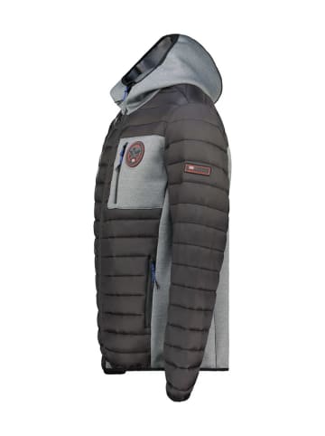 Geographical Norway Kurtka przejściowa "Boaz" w kolorze czarno-szarym