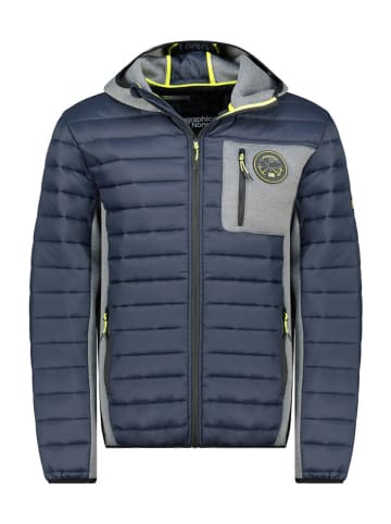 Geographical Norway Übergangsjacke "Boaz" in Dunkelblau/ Grau