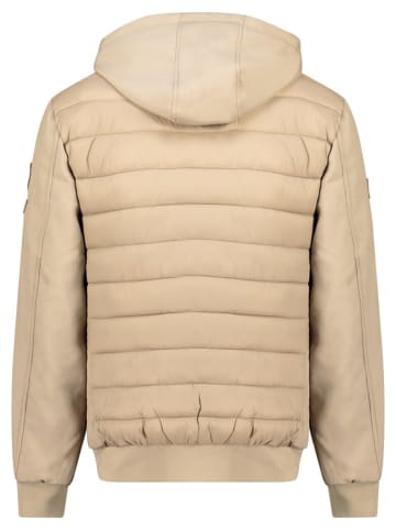Geographical Norway Doorgestikte jas "Boswell" beige