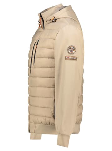 Geographical Norway Doorgestikte jas "Boswell" beige