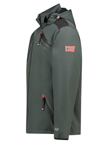 Geographical Norway Softshelljas "Twopac" antraciet