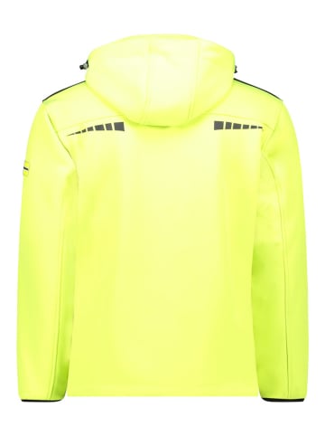 Geographical Norway Kurtka softshellowa "Twopac" w kolorze żółtym