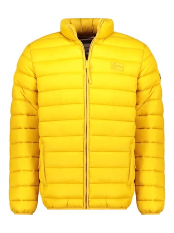 Geographical Norway Doorgestikte jas "Amichoko" geel