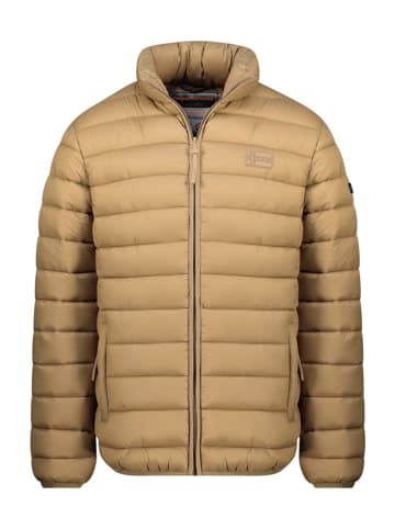 Geographical Norway Doorgestikte jas "Amichoko" camel