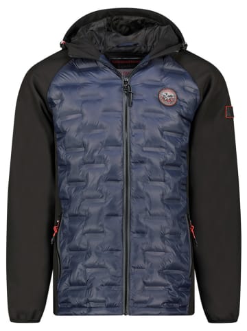 Geographical Norway Tusssenjas "Bael" donkerblauw/zwart