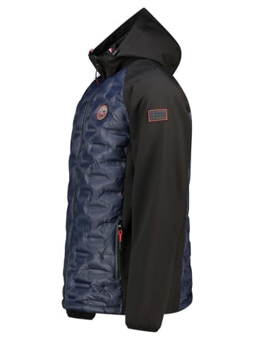 Geographical Norway Kurtka przejściowa "Bael" w kolorze granatowo-czarnym