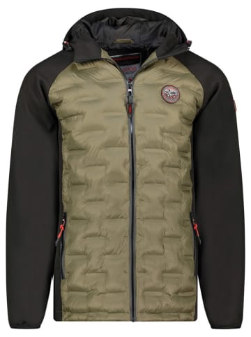 Geographical Norway Übergangsjacke "Bael" in Khaki/ Schwarz