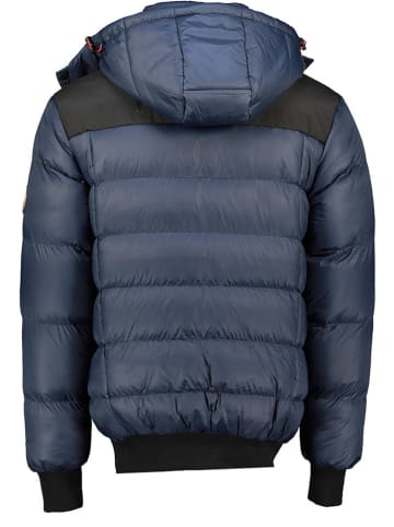 Geographical Norway Kurtka pikowana "Baptise" w kolorze granatowym