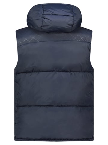 Geographical Norway Kamizelka pikowana "Vetincelle" w kolorze granatowym